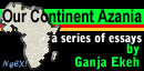 Button:Our Continent Azania by Ganja!