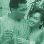 Image: A happy couple