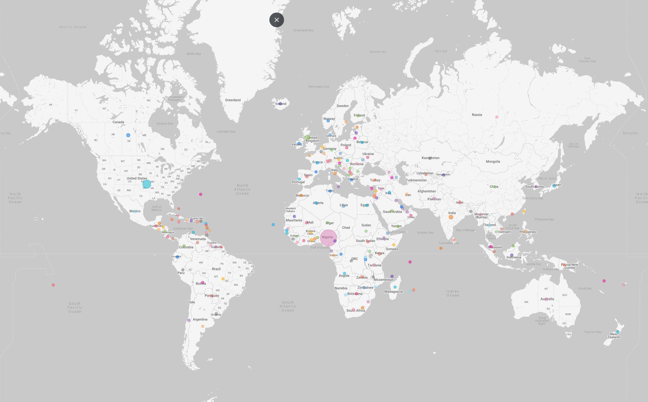 NgEX - Nigeria advertising locations